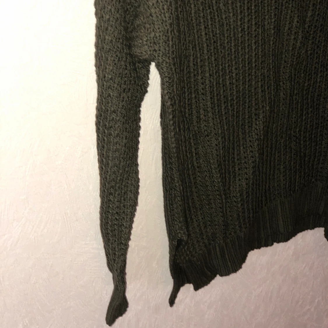 Grön Stickad Tröja - 91