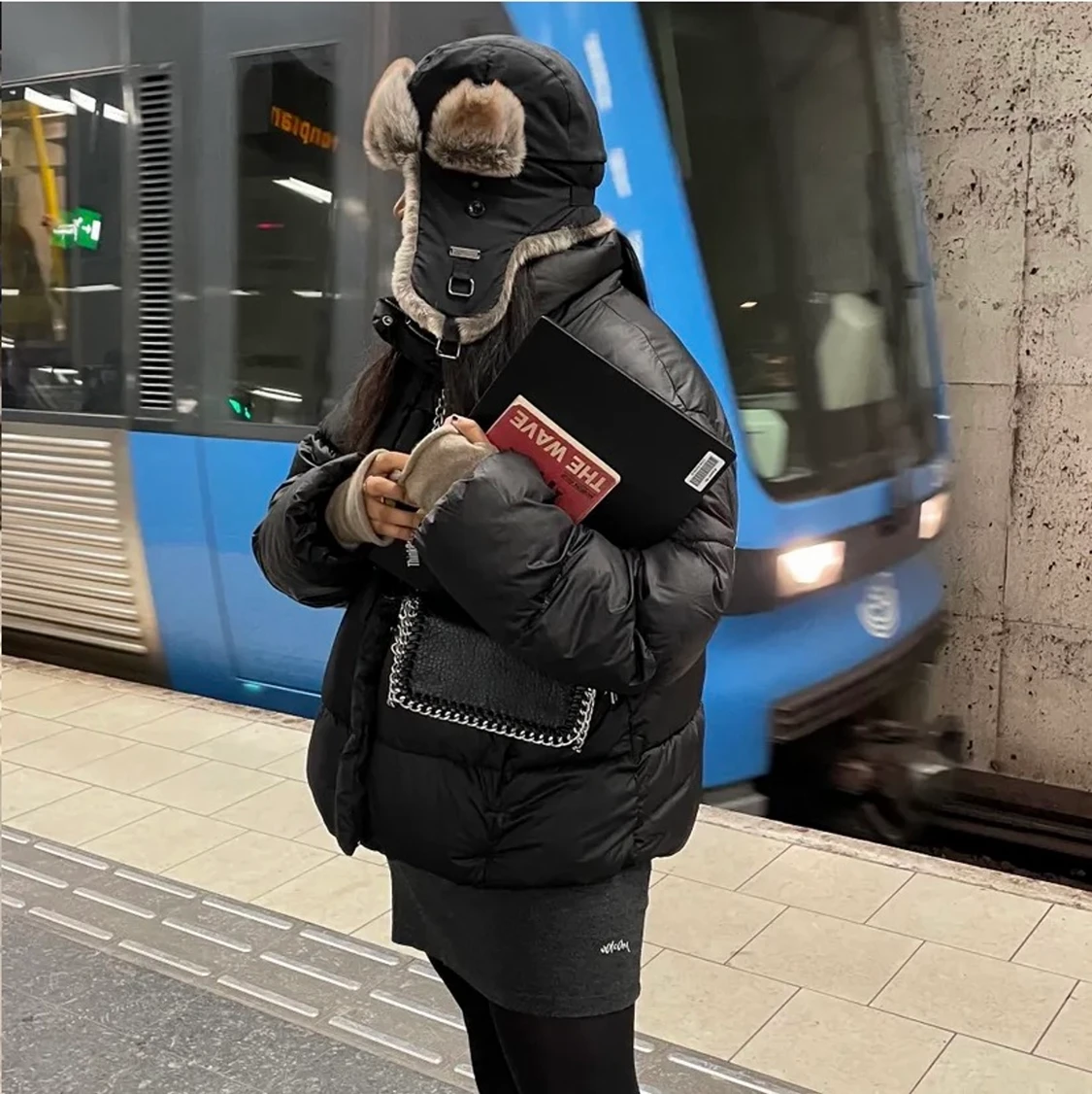 Skitsnygg vinter jacka  - 91