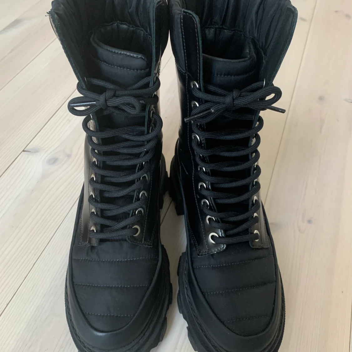 GANNI boots brush off & nylon - 90