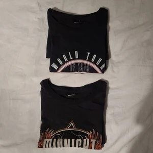Gina Tricot t-shirts - Säljer dessa 2 skitsnygga toppar från Gina Tricot då jag har många och inte behöver fler. Helt nya❤ Älskar dom jag har! Orginalpris 100kr/st. Ges bort gratis vid köp att något annat på min sida(över 130kr) !!