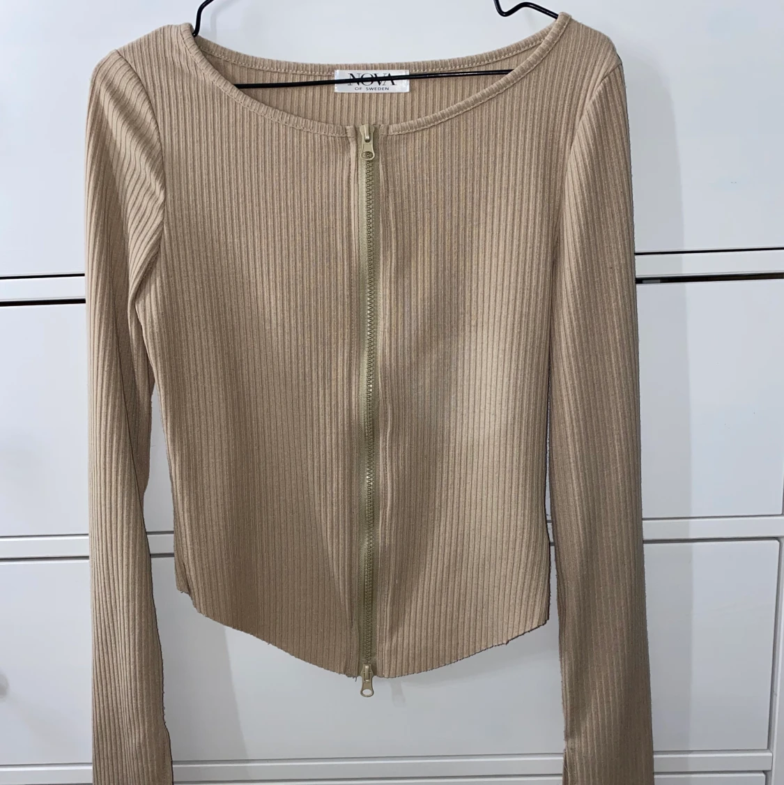 Tröja med dragkedja  - 90