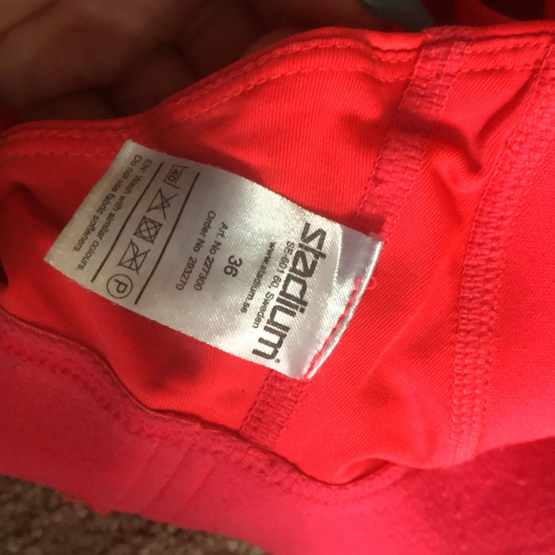 Orange/rosa soc sport-bh  - 91