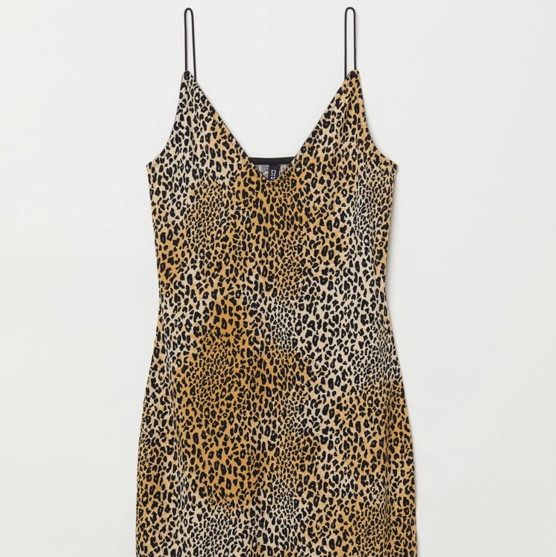 Hm divided leopard klänning. Strl S - 90