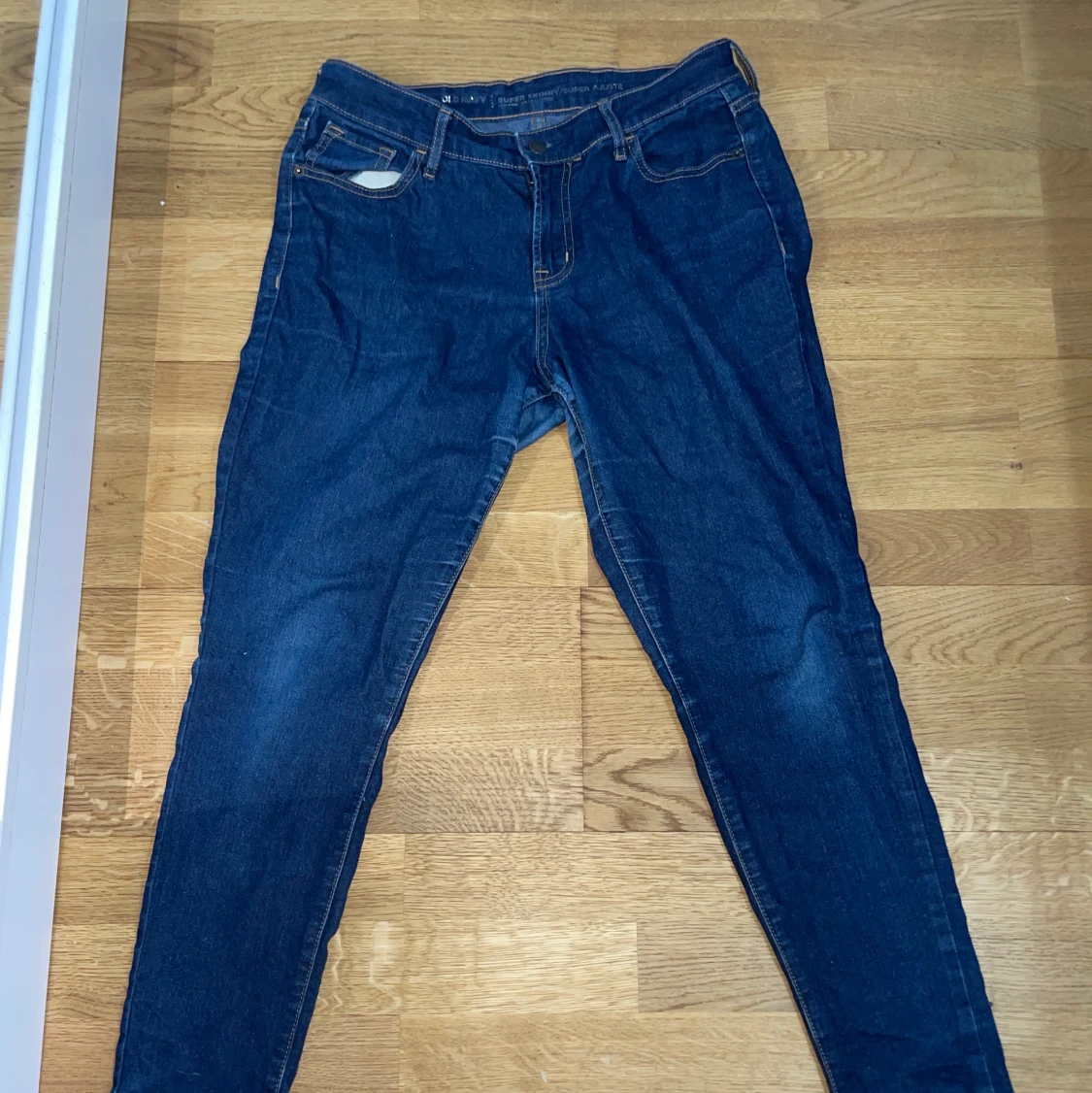 Blåa jeans 