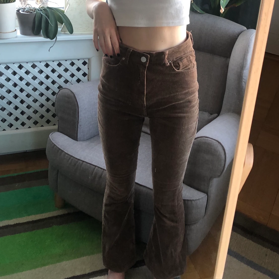 Bruna Manchester byxor s - 90