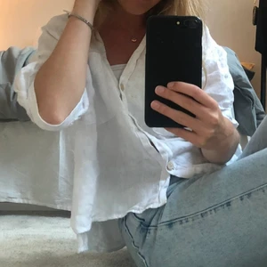 Line blus  - Jättefin och somrig! Från zara storlek XS/S❤️‍🔥❤️‍🔥