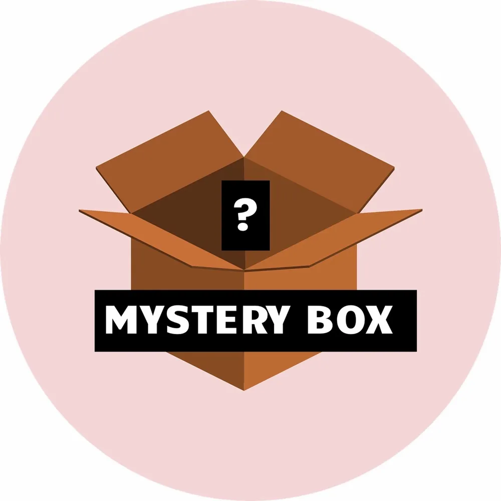 Mystery box, skönhet. Accessoarer.