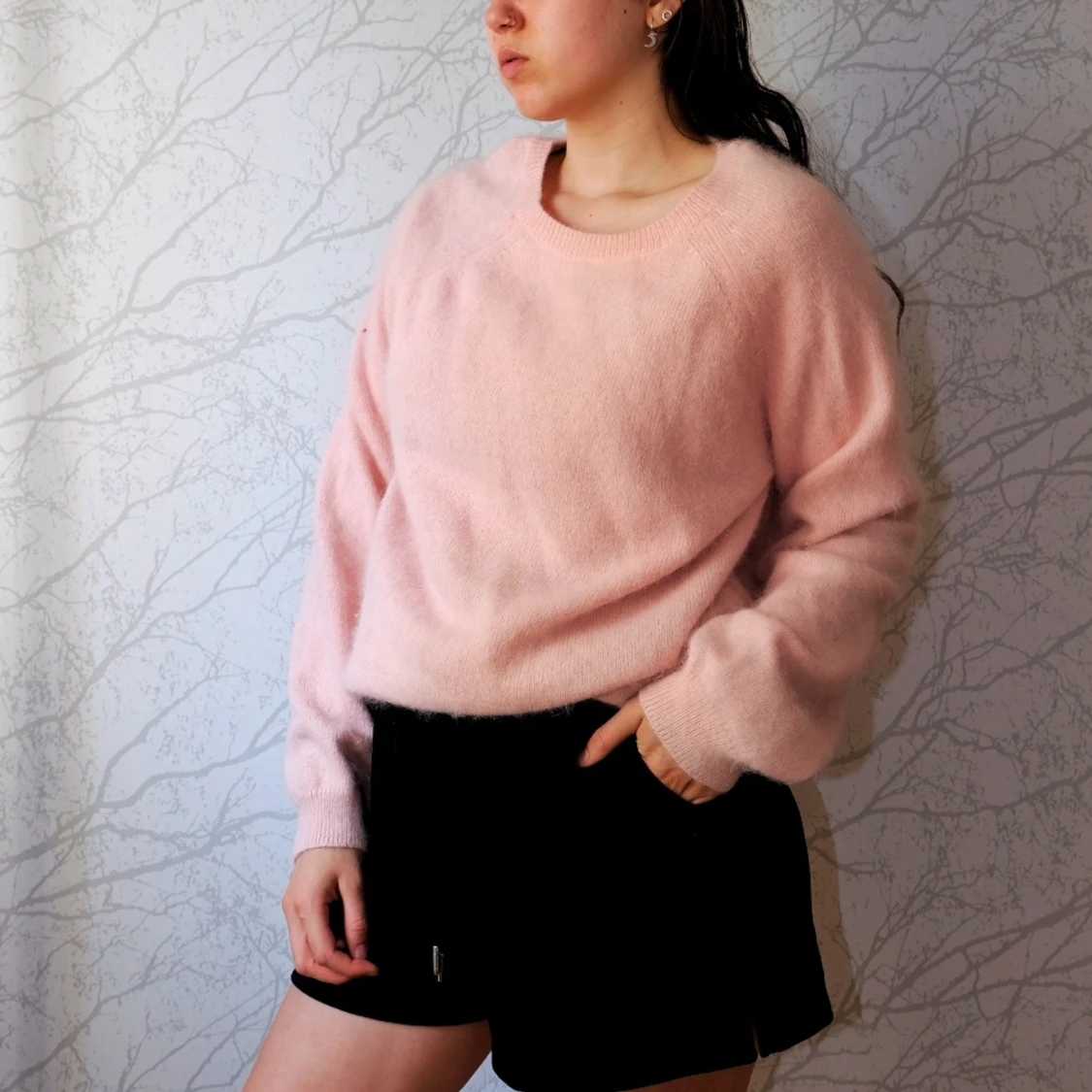 Ljusrosa tröja - 91