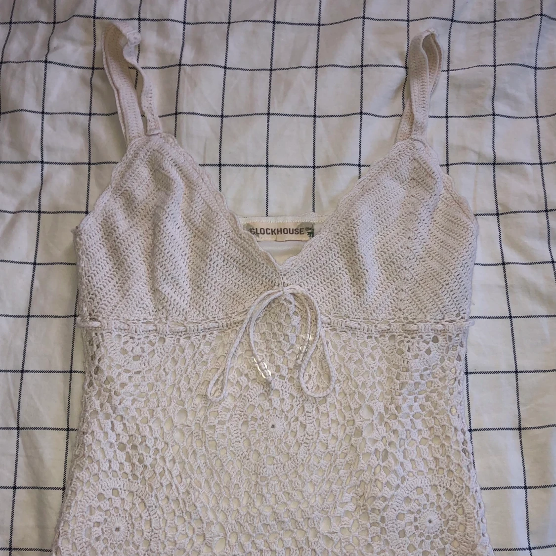 vintage virkat linne