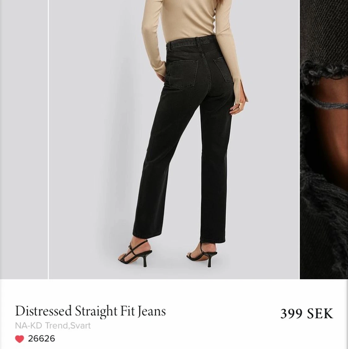 Svarta jeans från NAKD - 90