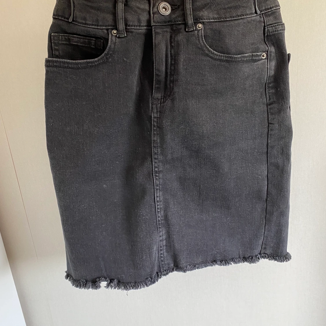 Svart jeanskjol, pieces - 90