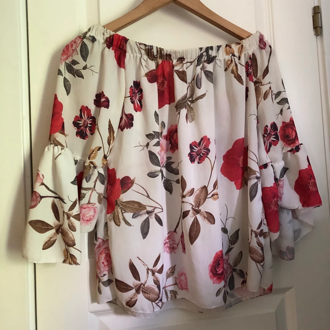 Off shoulder tröja - 90