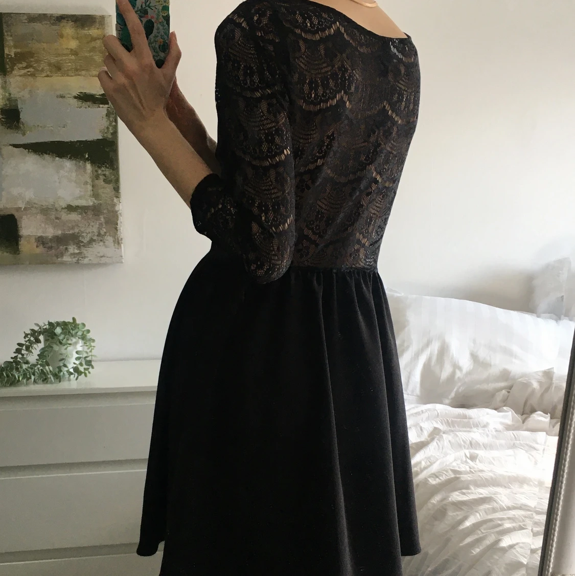 Svart klänning - 91