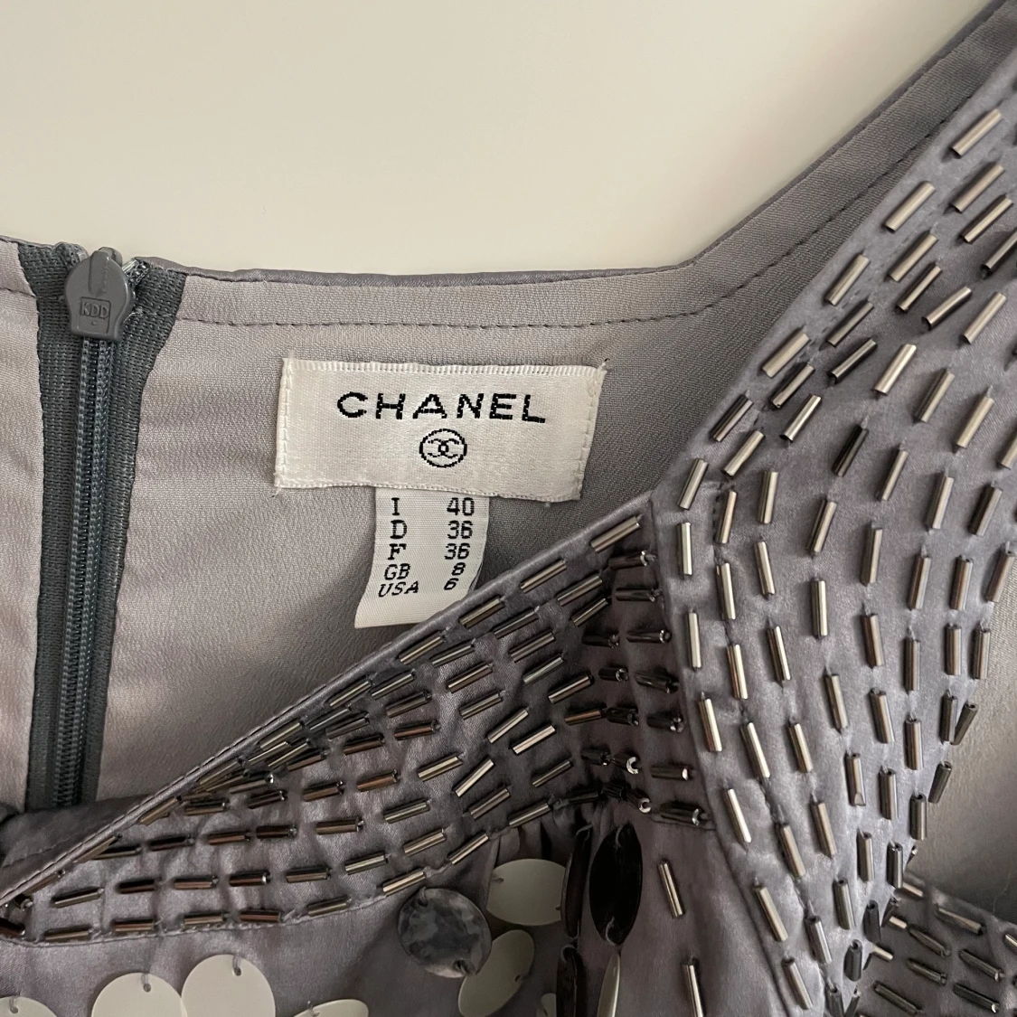 Channel klänning  - 90