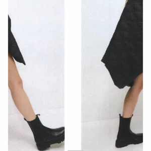 Svarta boots - Boots från Zara i strl 39! Helt oanvända. Jättesnygga men säljer pga att det är för små. Prislapp finns kvar! 