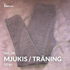 Mjukis / tränings byxor - Mjukis / tränings byxor i storlek 36, fint skick då de nästan aldrig är använda och säljer de därför. Paket pris går att fixa vid köp av fler varor, hör av dig vid frågor 😊 köparen står för frakten, finns på fler sidor.