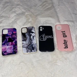 4 st IPhone 11 skal - 4 st skal som aldrig har andvänds för iPhone 11. Om man vill ha en av dem kan vi diskutera privat.