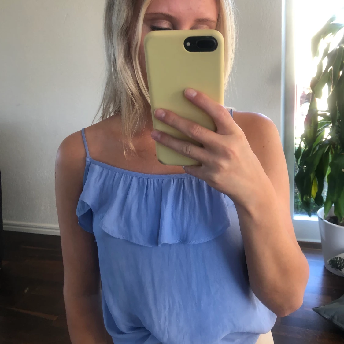 Blått linne från HM  - 91