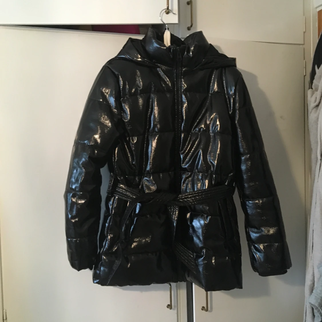 En skinnjacka för 250kr 