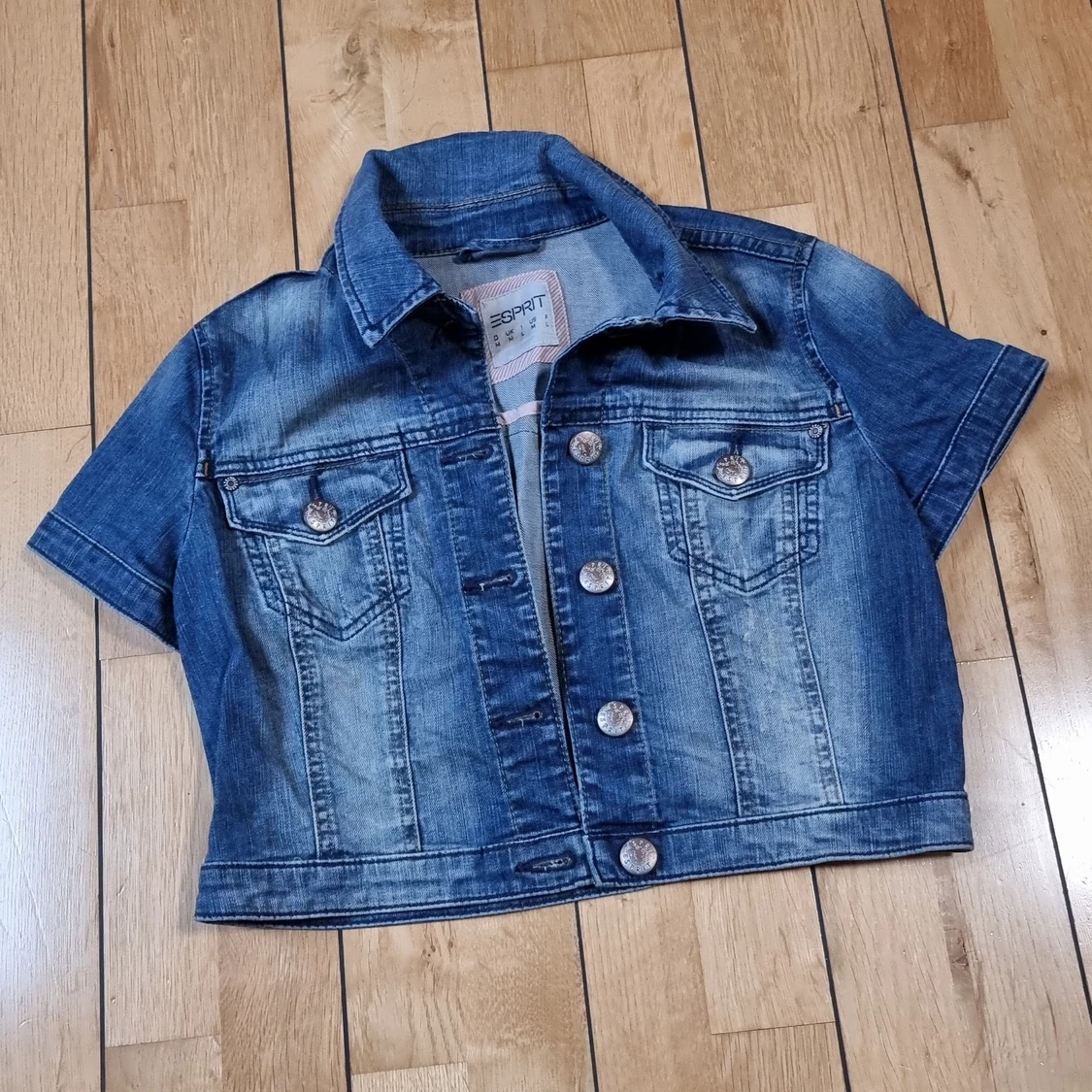 Jeansväst från esprit