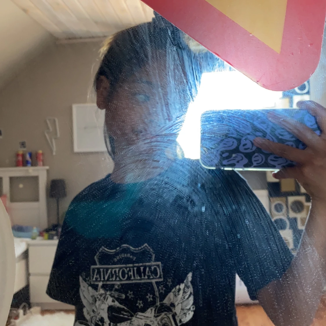 En svart magtröja från shein i strl 140! - 90