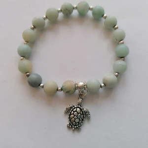 Sten armband  - Äkta sten armband handgjord. 