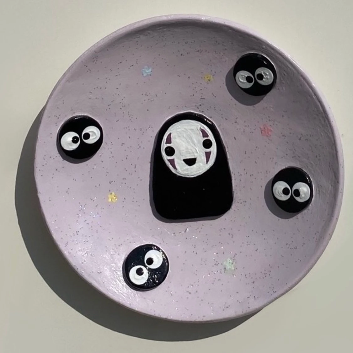 Handgjord skål 🌸🔮💎 - 91