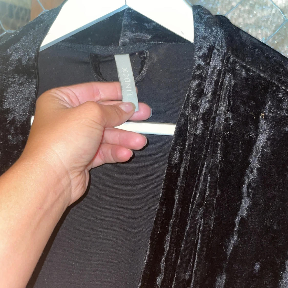 Velour morgonrock - 90