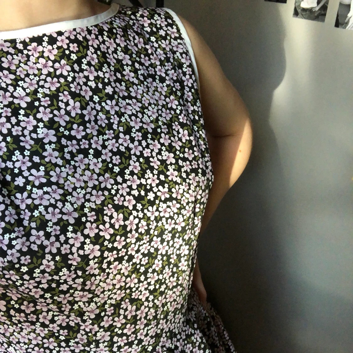 Blommig klänning  - 91