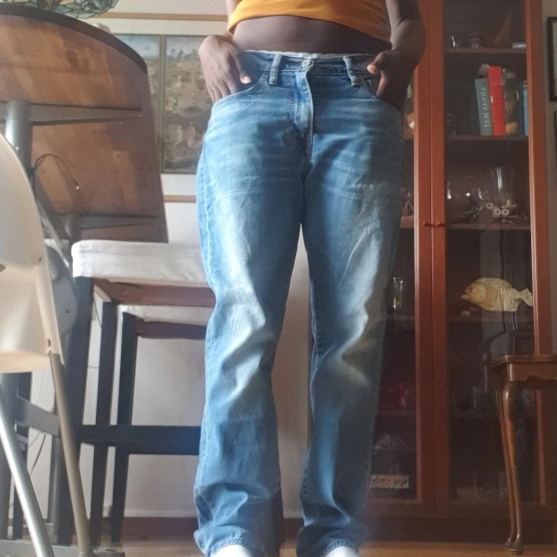 Tomboy/ boy to girl Levis jeans