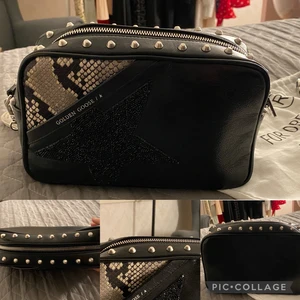 Goolden goose väska  - Hejsan! Säljer min älskade och unika goolden goose väska! Köpte den på high end butiken ABCD i Göteborg! Väskan är sparsamt använd och i väldigt gott skick. Den säljs inte längre och är därför väldigt unik. Nypris på väskan är 5300kr och mitt pris är bud från 3500kr