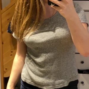 Grå T-shirt  - Säljer denna superfina tröjan som är min mammas gamla! Den är i väldigt fint skick! Den är vintage! 