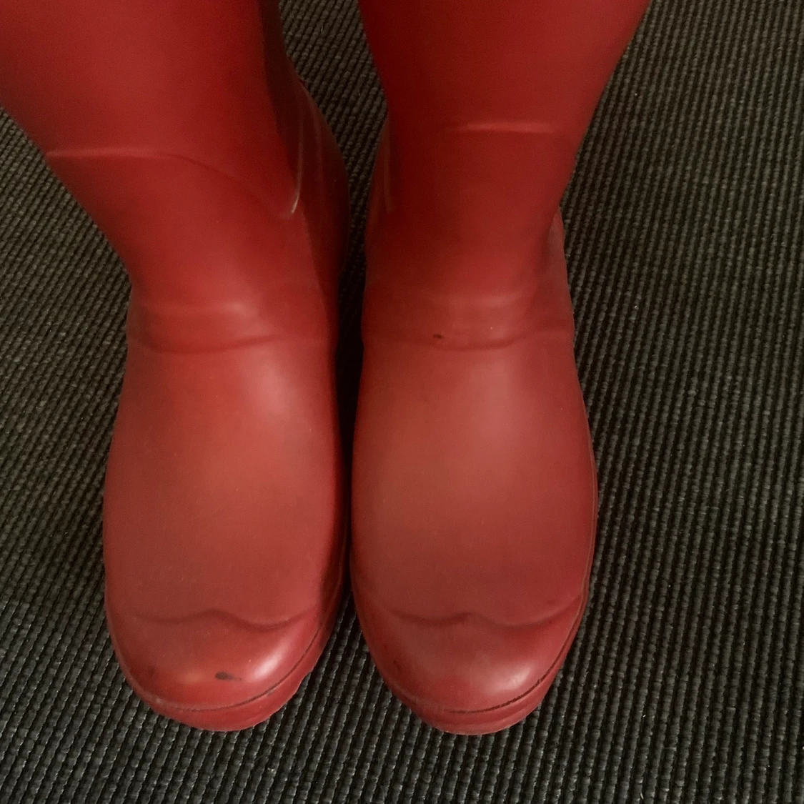 Röda hunter stövlar - 90