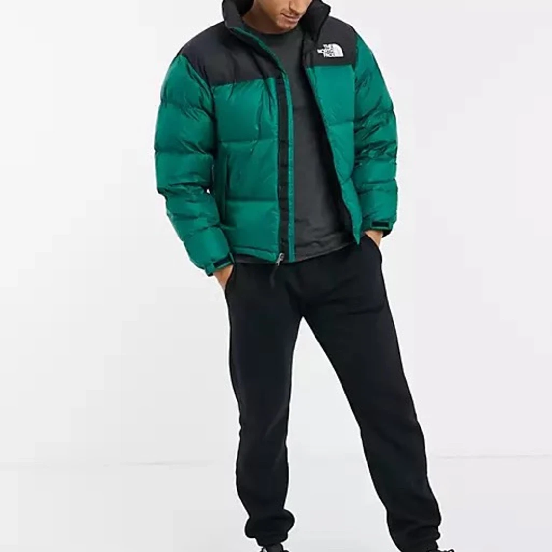 North Face 1996 Retro Puffer Jacket Grön - 91