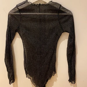 Glittrig mesh body  - Glittrig mesh body i strl XS