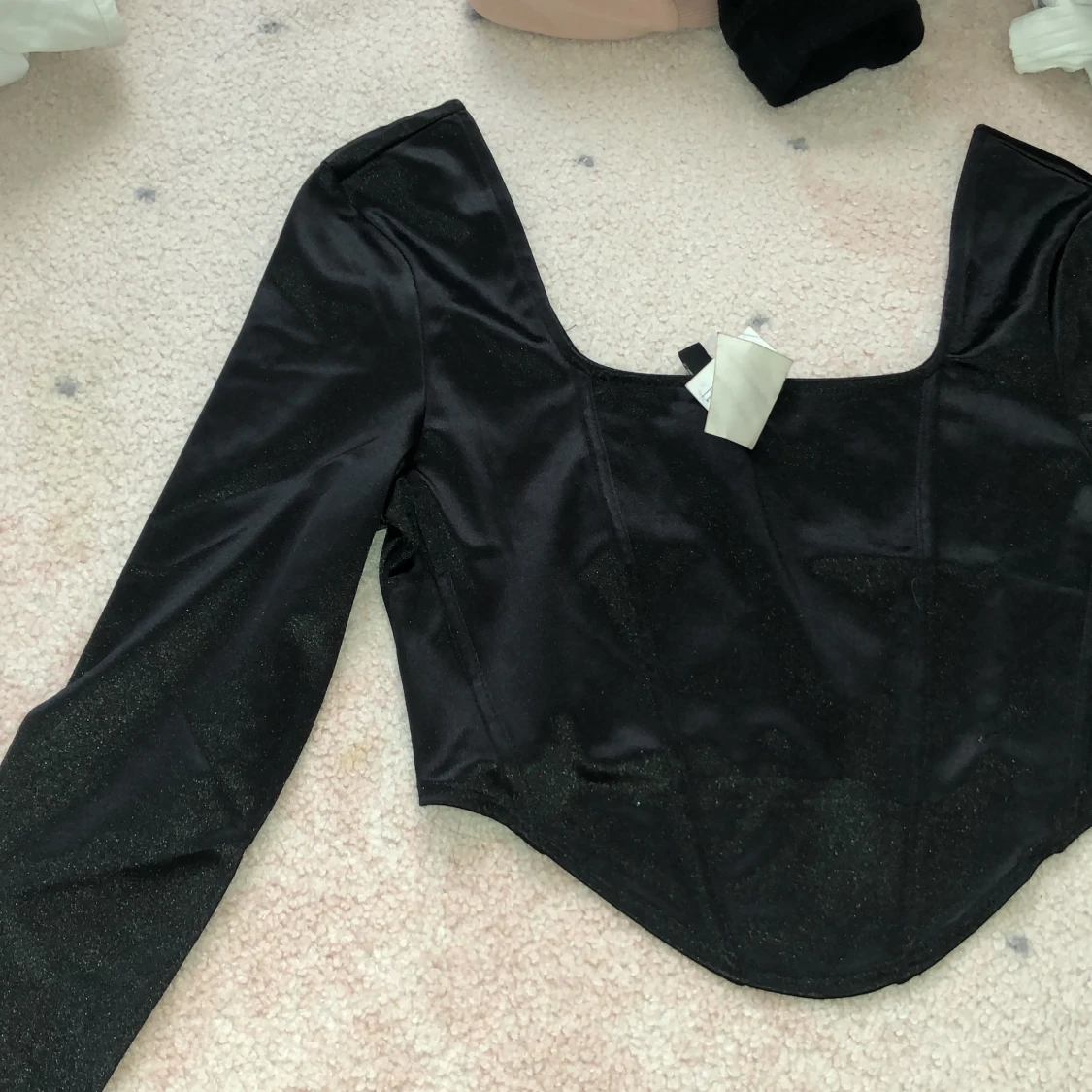 Kroppad top  från hm 