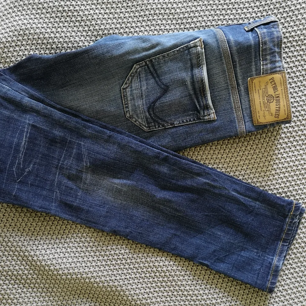 Blå jeans från petrol industries. Aldrig använda. . Jeans & Byxor.