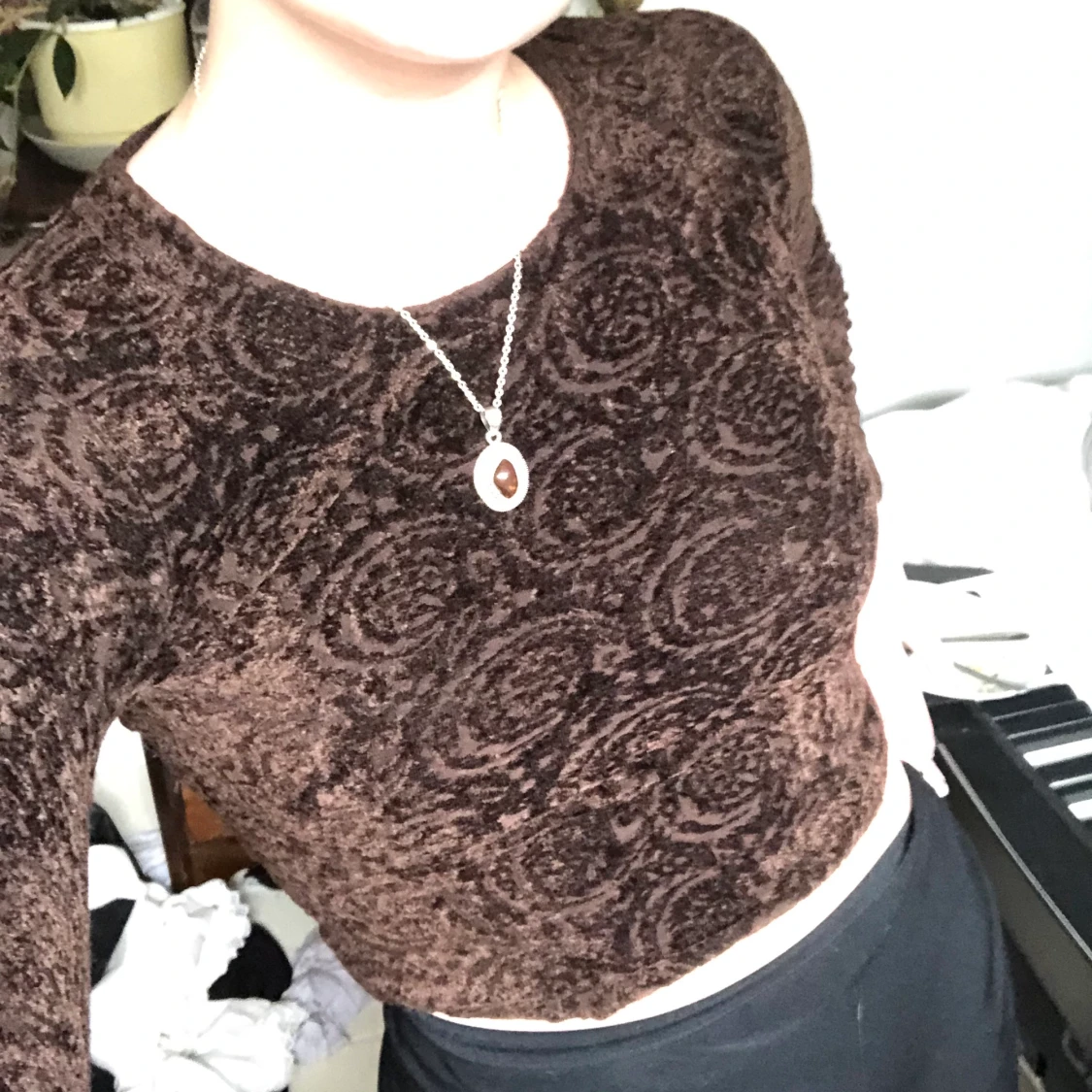 Brun tröja