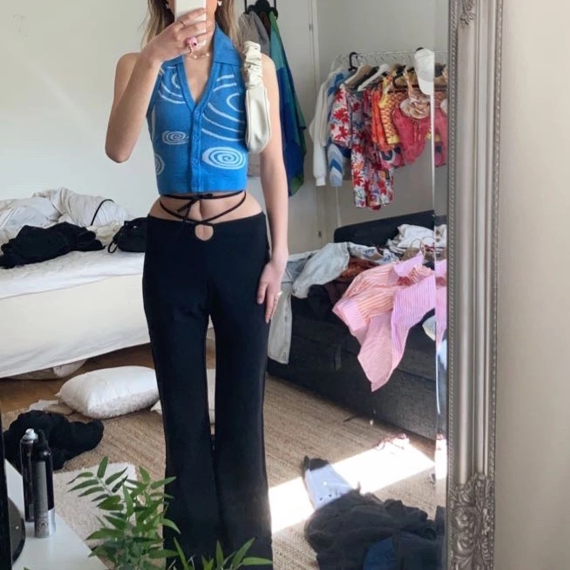 Kostymbyxor med snörning - 90