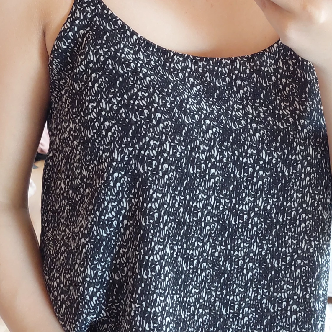 Svart/vitt linne - storlek XS - 90