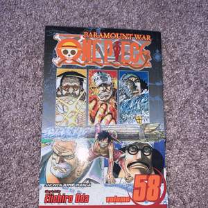 Jag säljer min One piece manga vol 58 för 85 kr. Priset kan diskuteras.