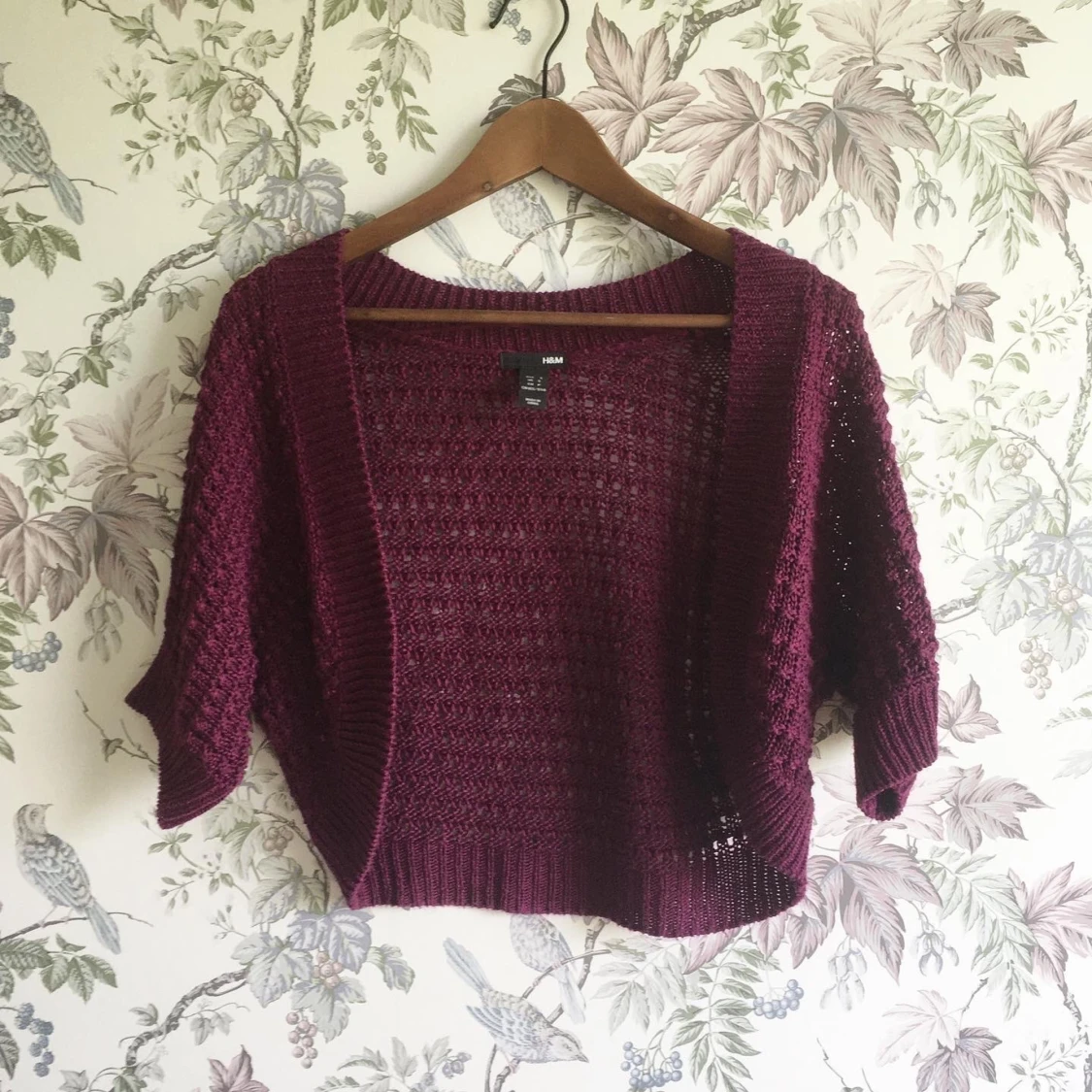 Stickad Bolero medium i fint skick  - 90