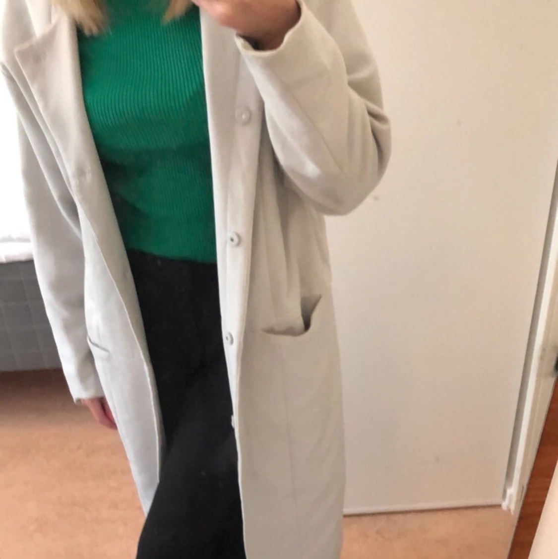 Beige kappa från Åhléns  - 91