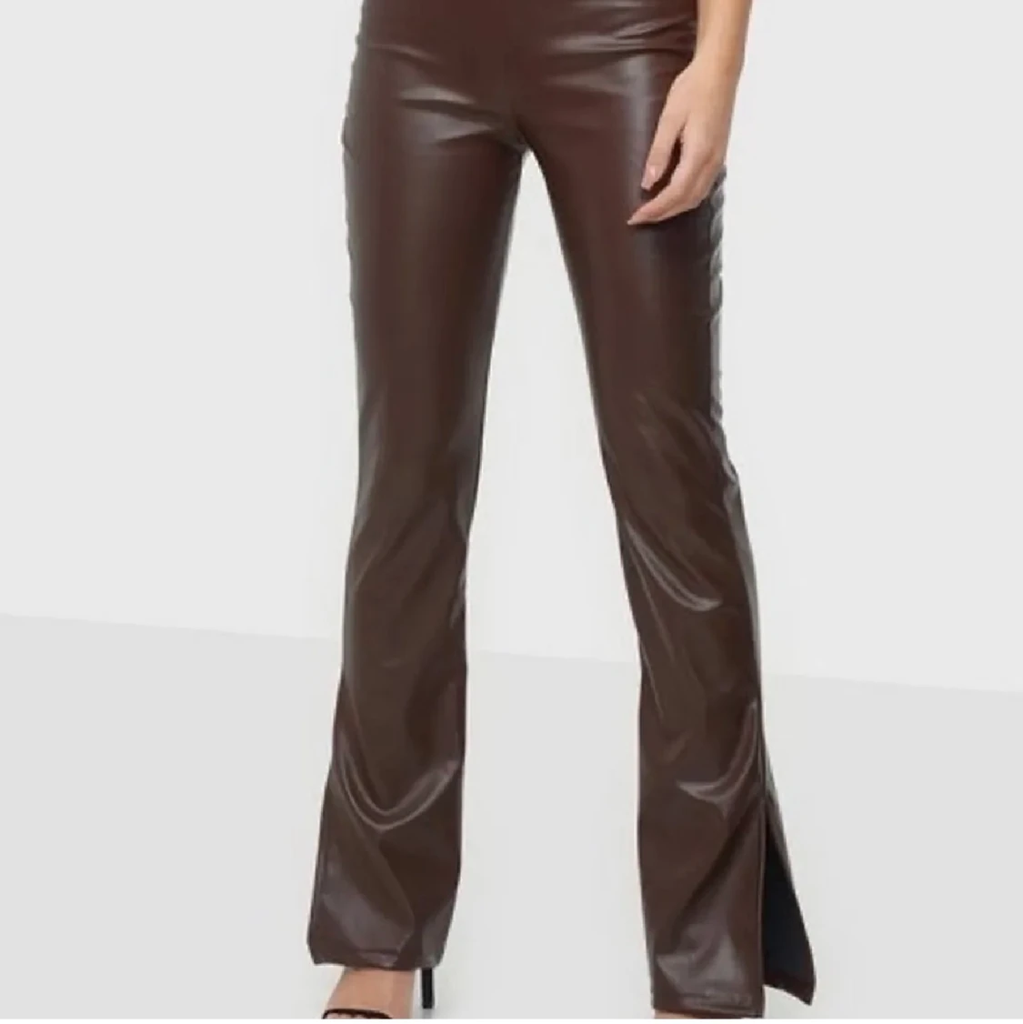 Bruna skinnbyxor  - 90