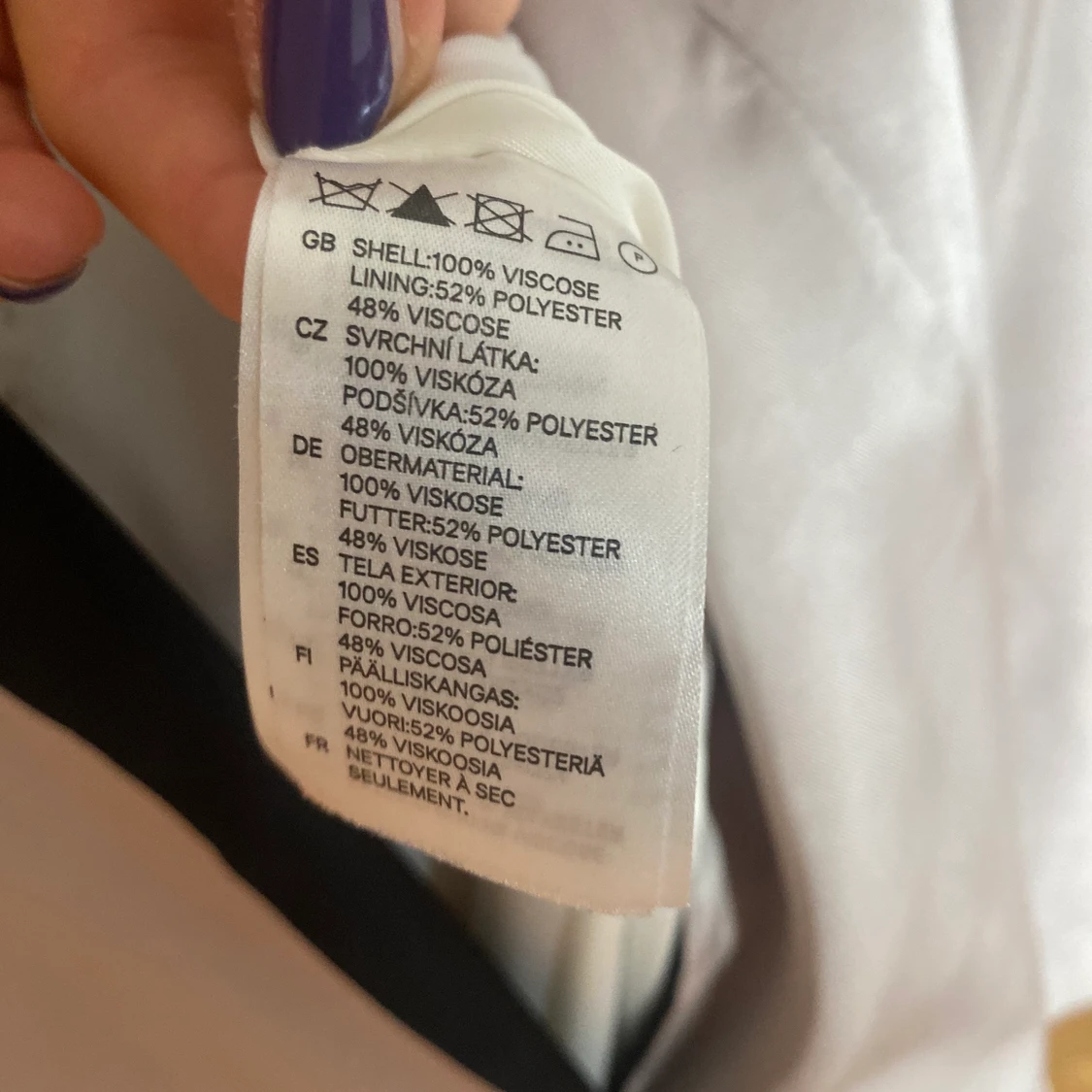 Blazer i satinimitation från H&M - 91