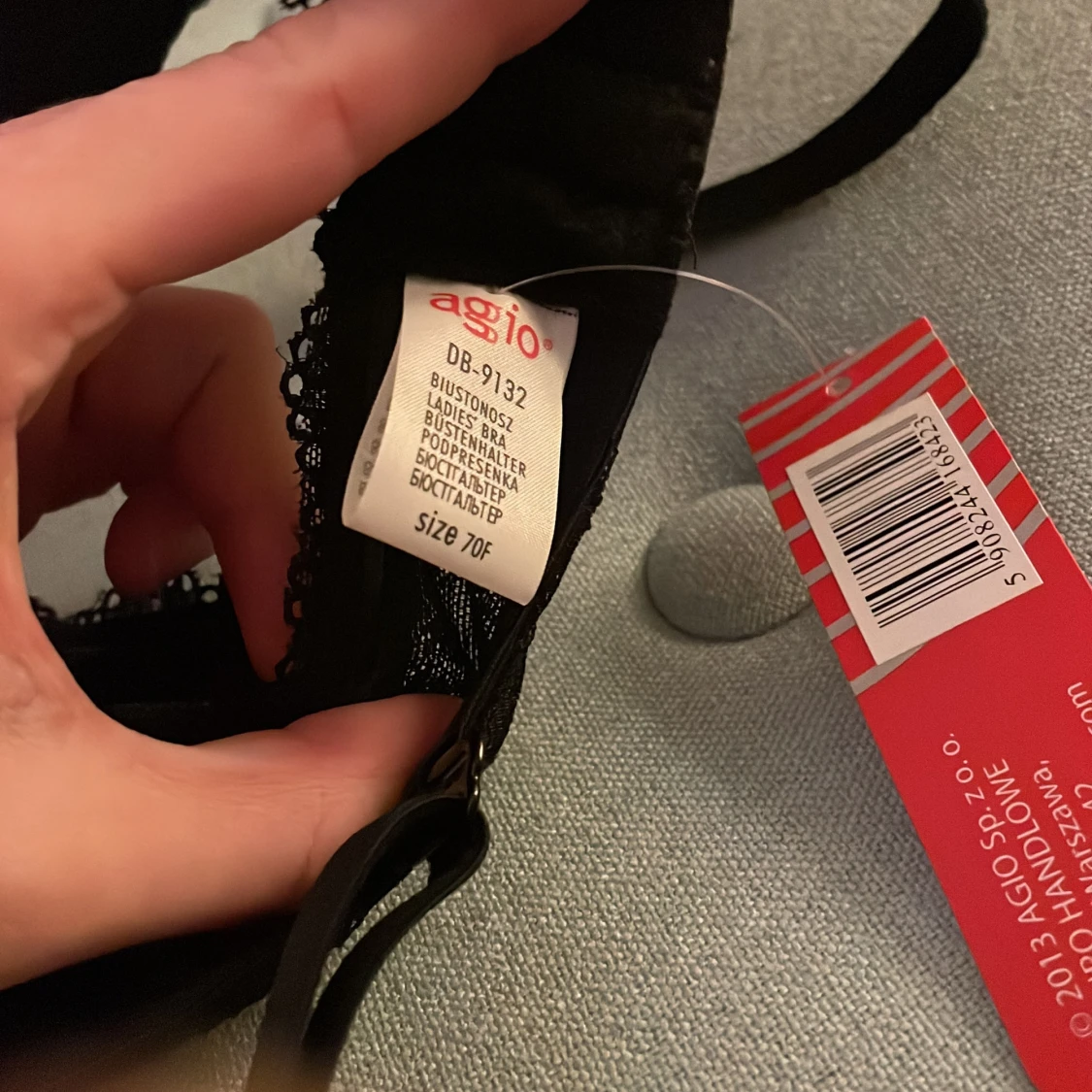 Svart BH Agio Milano 70F 70E - 91