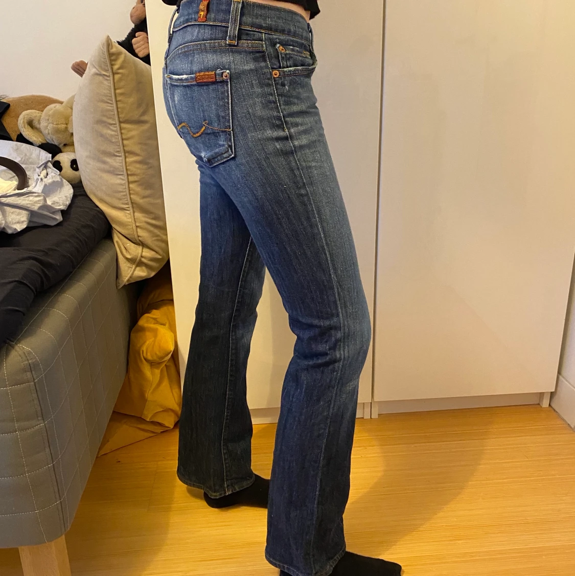 Lågmidjade jeans  - 91