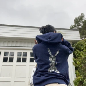 Uniqlo hoodie - Säljer min coola Hoodie från Uniqlos collaboration med den kända konstartisten Jeff Koons. Hoodien är inköpt i höstas och använd ett fåtal gånger  💞 Hoodien är i S men passar även XS