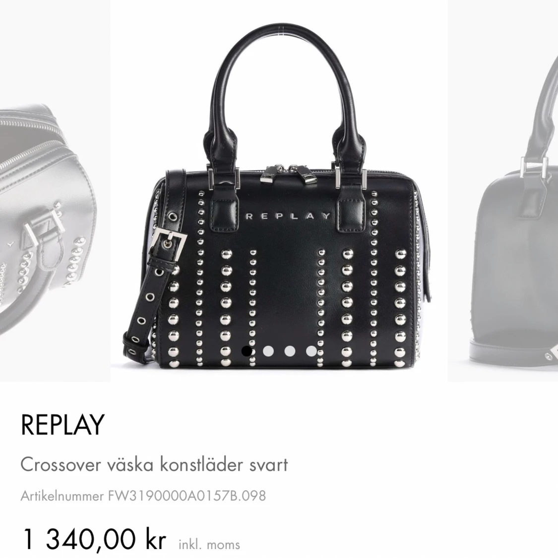 Väska med nitar - 91