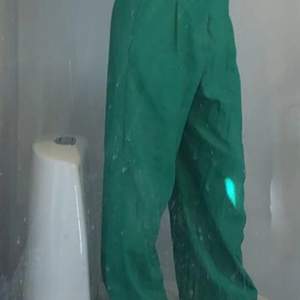 Gröna byxor från zara säljer dom pågrund av att dom är för stora för mig.Nypris 500:) 
